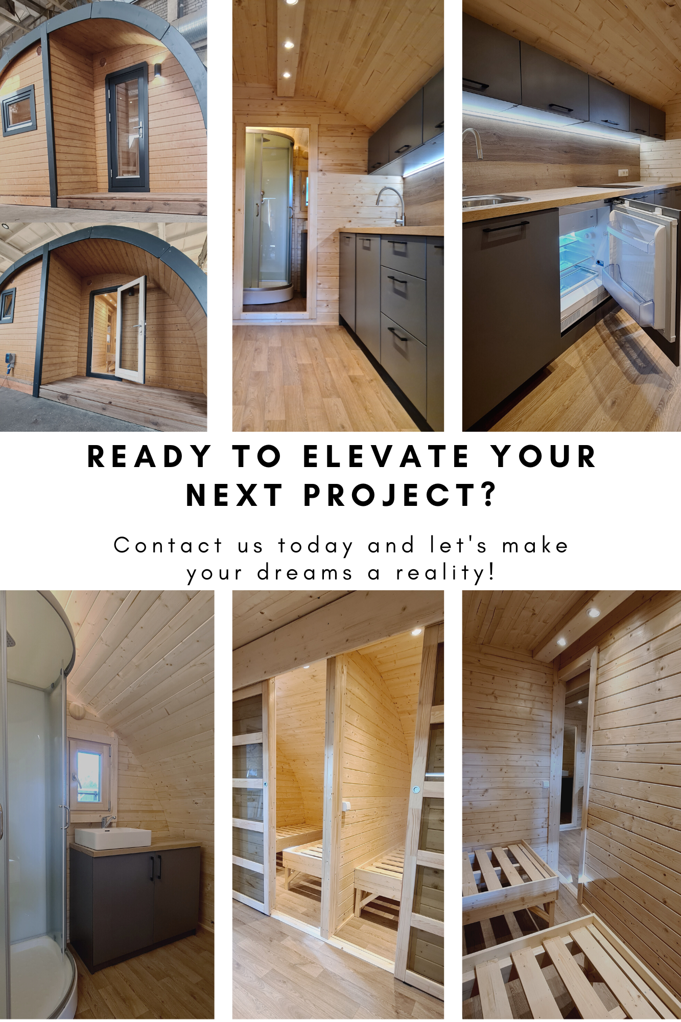 Half Pod project | Glamping products