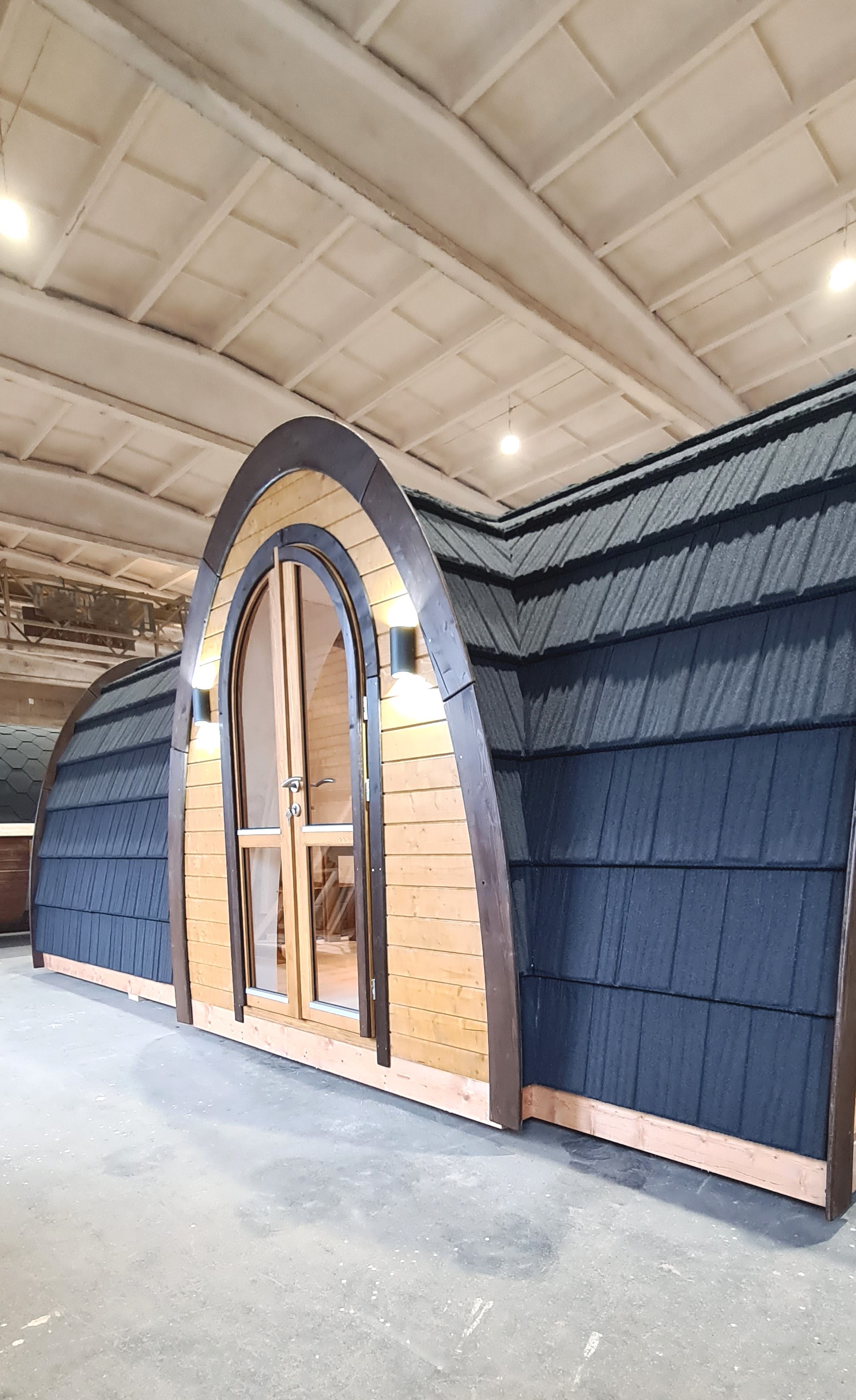 Glamping Pod with Gerard roof tiles