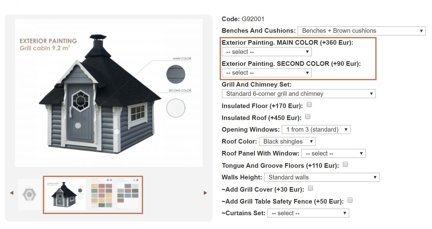 painted cabin