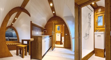 Camping Pod Side Entrance