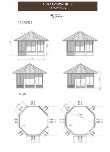Pavilion SUN 10 DRAWINGS