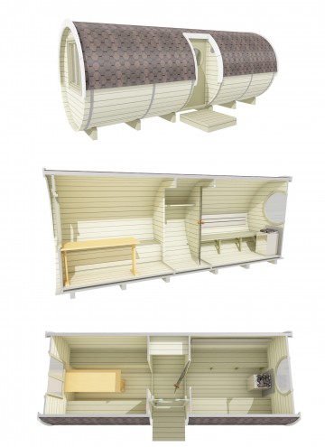 una with side entrance drawings
