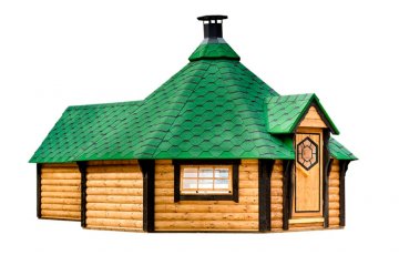 Grill Cabin 16.5 m² with Extension