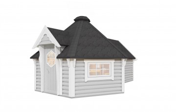Camping cabin 9.2 m2 with extension