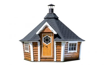 Grill Cabin 9.2 m² with Sloping Walls