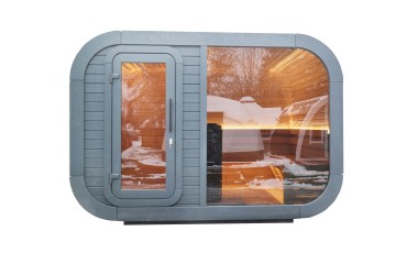  SAUNA LUNA 3.3 X 2.4 M WITH A CHANGING ROOM
