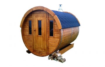 Sauna Barrel Ø1.9 x 2.5 m