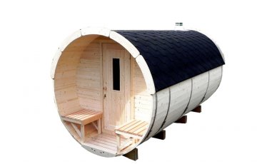 Sauna Barrel Ø2.2 x 4 m