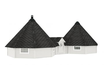 Double Grill Cabin 25 m² + 25 m²