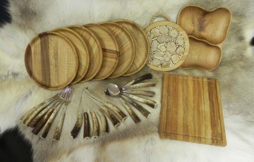 Wooden dishes - Luxury set