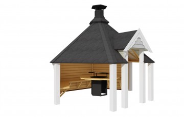 Open Grill Cabin 9.2 m²