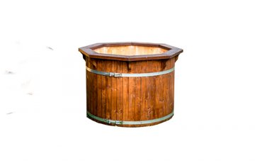 Round Cold Tub from spruce