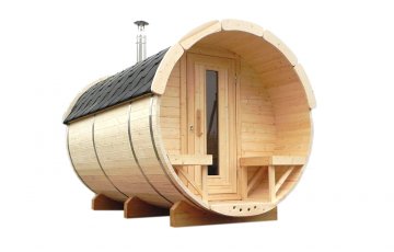 Sauna barrel Ø2.2 x 3 m