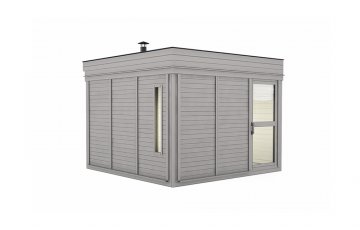 Sauna Cube 3 x 3 With Changing Room