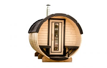 Sauna barrel Ø1.9 x 3 m