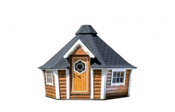 Camping Cabin with Sloping Walls