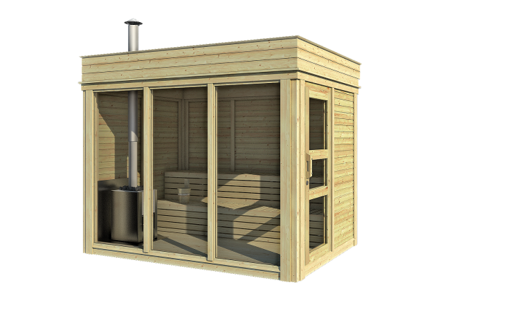 Sauna Cube 2x3