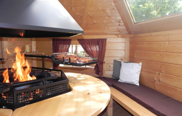 Grill Cabin  9.2 from spruce inside