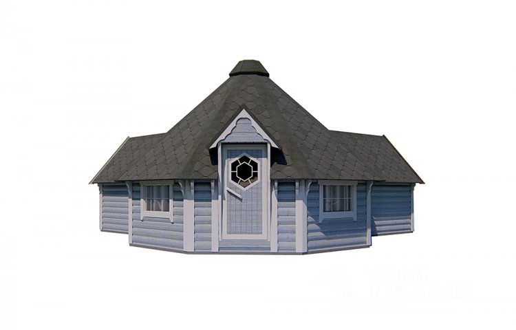Camping Cabin 16.5 with two extensions