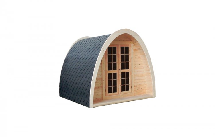 Camping pod 2.4 x 4 from spruce