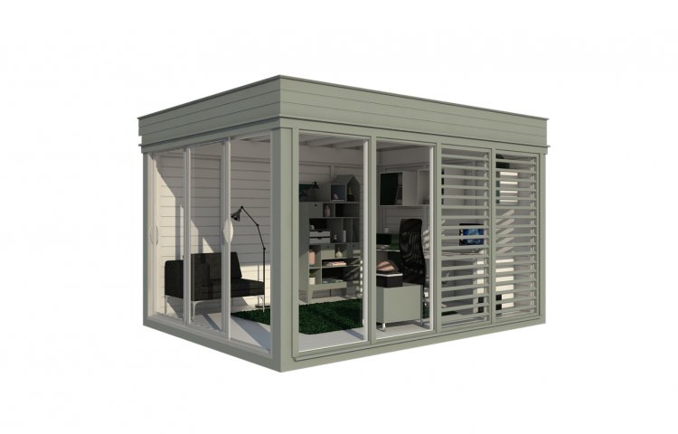 Insulated Office Cube 3x4