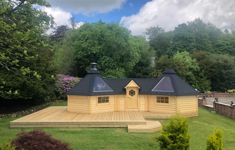 Grill Cabin 9.2 + 9.2 m²