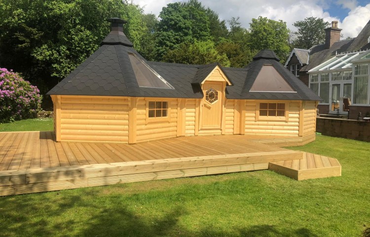 Grill Cabin 9.2 + 9.2 m²