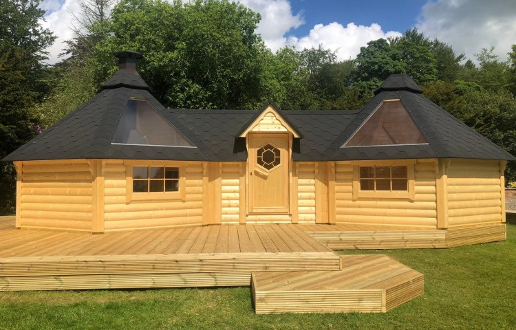 Grill Cabin 9.2 + 9.2 m²