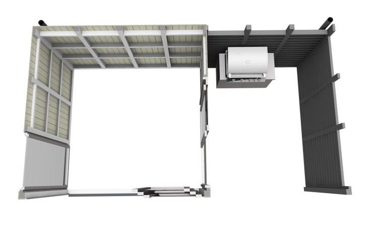 Easy Cube 3x3 and grill extension 3