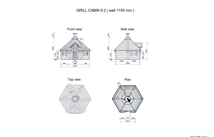 Grill Cabin 9.2 PLAN