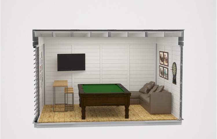 Insulated Mans Cave Cube 3 x 4
