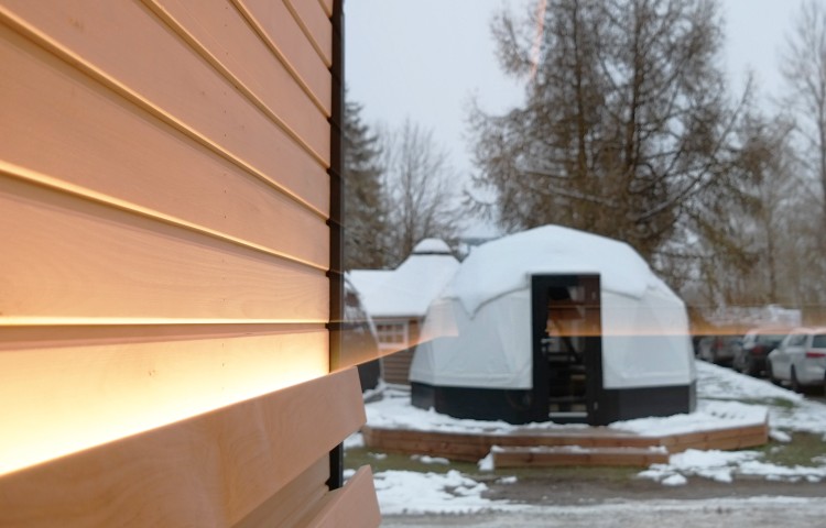  SAUNA LUNA 3.3 X 2.4 M WITH A CHANGING ROOM