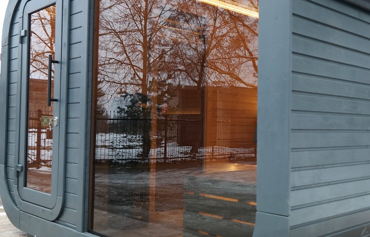  SAUNA LUNA 3.3 X 2.4 M WITH A CHANGING ROOM