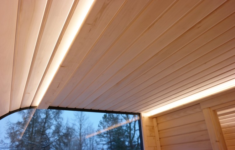  SAUNA LUNA 3.3 X 2.4 M WITH A CHANGING ROOM