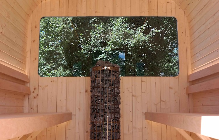 Modern Outdoor Sauna Luna