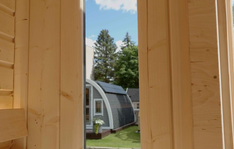 Modern Outdoor Sauna Luna
