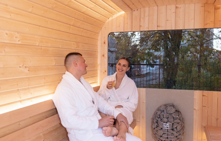 Sauna barrel Ø2.2 x 3.5 m