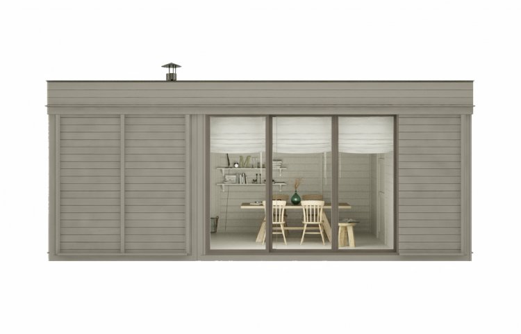 Sauna Cube 3 x 6 With Lounge