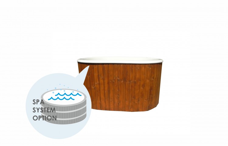 Ofuro tub with spa system