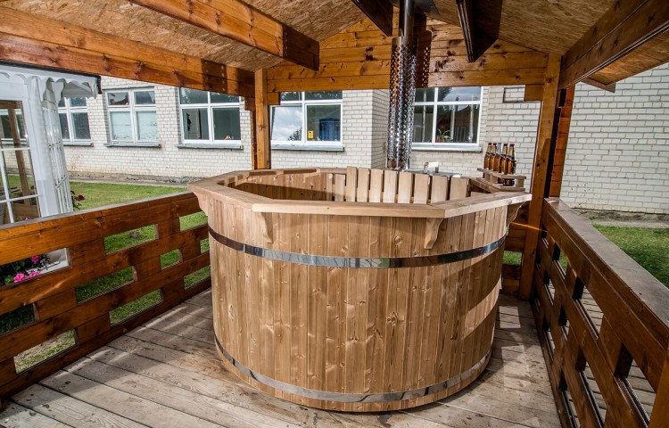 Hot tub thermo