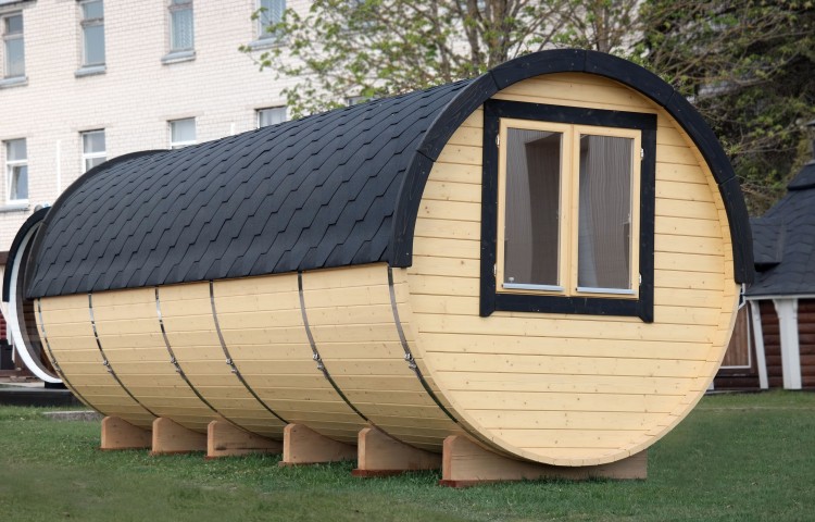 Sauna Barrel with Side entrance