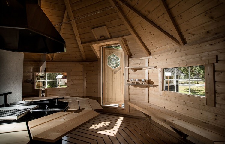 Sauna Cabin 16.5 m² Inside