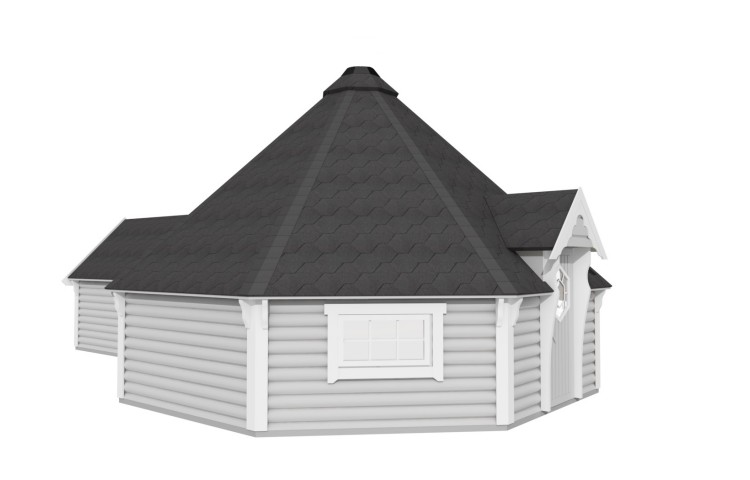 Camping Cabin with Extension