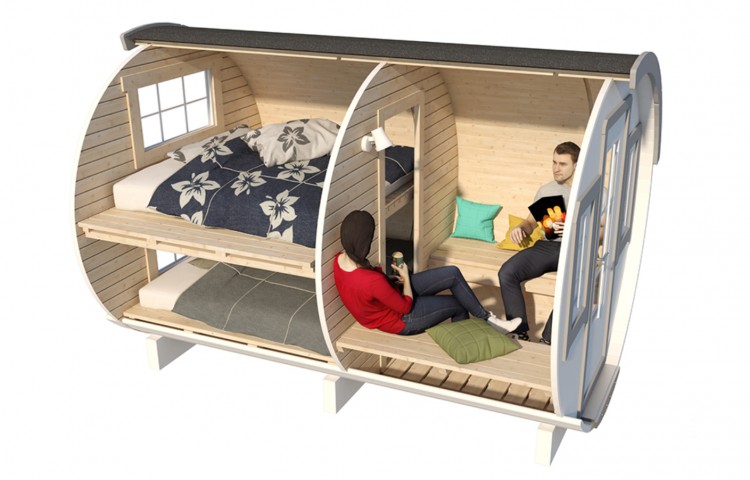 Family Sleeping Barrel Ø2.2 X 3.3