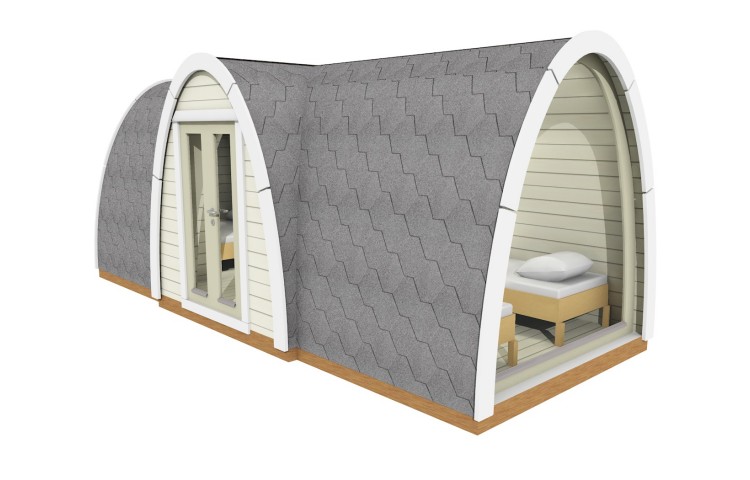 Pod with side entrance