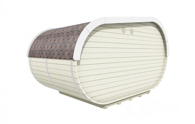 Delight Sauna  2.4 x 4.3  back