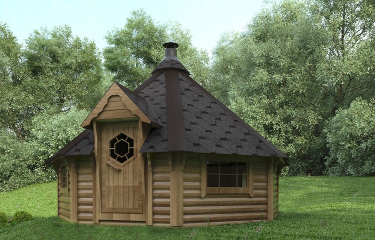 Grill cabin 16.5 m²