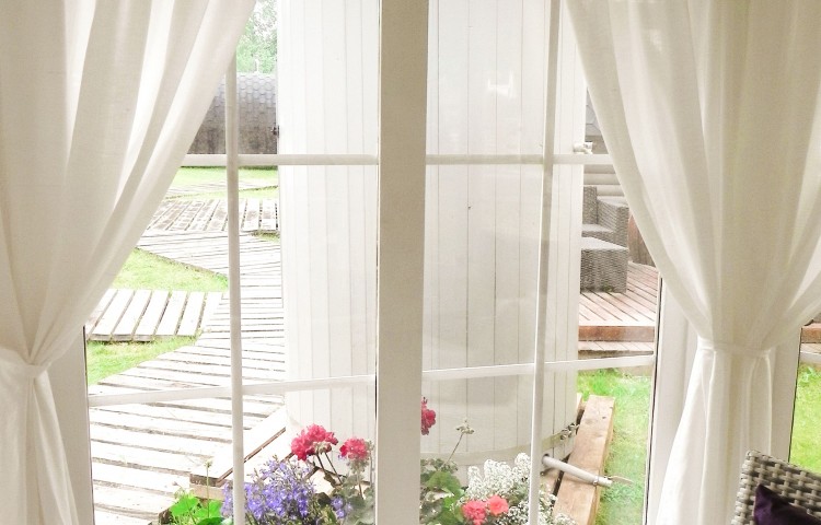 Pavilion curtains