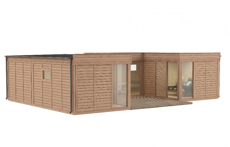 GLAMPING CUBE 51 M2 | U SHAPE