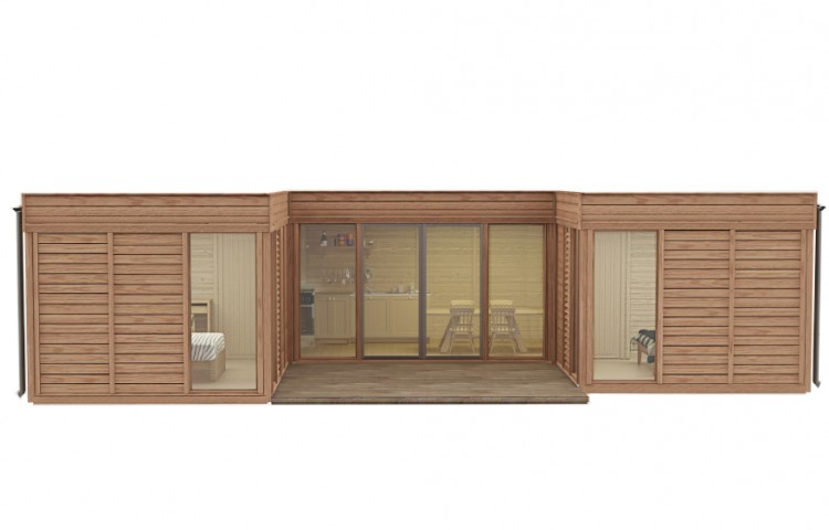 GLAMPING CUBE 51 M2 | U SHAPE
